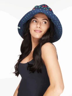 Lustiger Fischerhut Für Damen Süße Kirschen -Dedoles D F BW AC BH C 1586 ONE 4