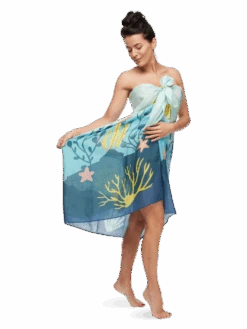 Lustiger Strandpareo Korallenwelt