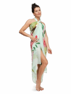 Lustiger Strandpareo Tropischer Flamingo