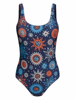 Lustiger Einteiliger Badeanzug Orient