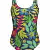 Lustiger Einteiliger Damenbadeanzug Tukan Im Dschungel -Dedoles D F BW SW OPS C 1587 1