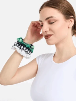 Lustige Haargummis 3er-Pack Bananenblätter -Dedoles D F CW AC SCP C 1793 ONE 3