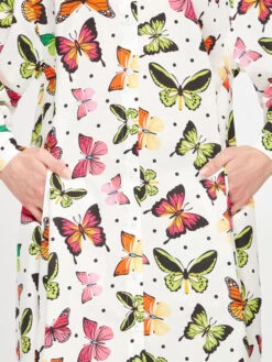 Lustiges Hemdkleid Bunte Schmetterlinge -Dedoles D F SCL AP SD C 1208 ONE 4