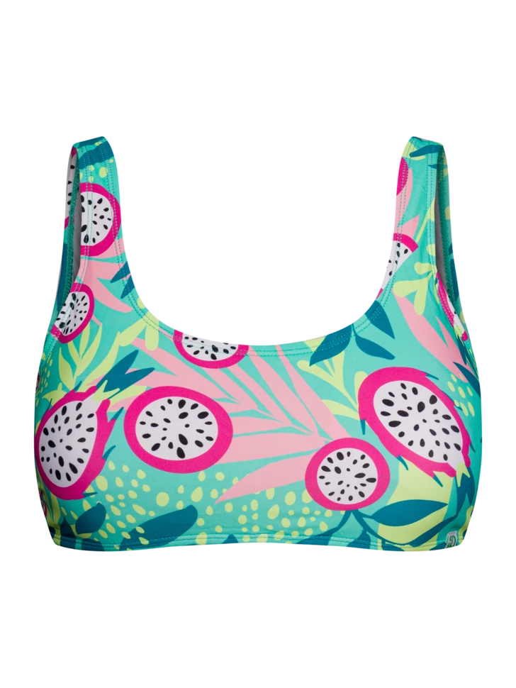 Lustiges Sportliches Bikinioberteil Drachenfrucht 3 Lustiges Sportliches Bikinioberteil Drachenfrucht