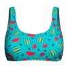 Lustiges Sportliches Bikinioberteil Wassermelonensaison