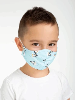 Lustige Antibakterielle Gesichtsmaske Für Kinder Fröhlicher Pinguin -Dedoles D K AC AFM C PS 207 3