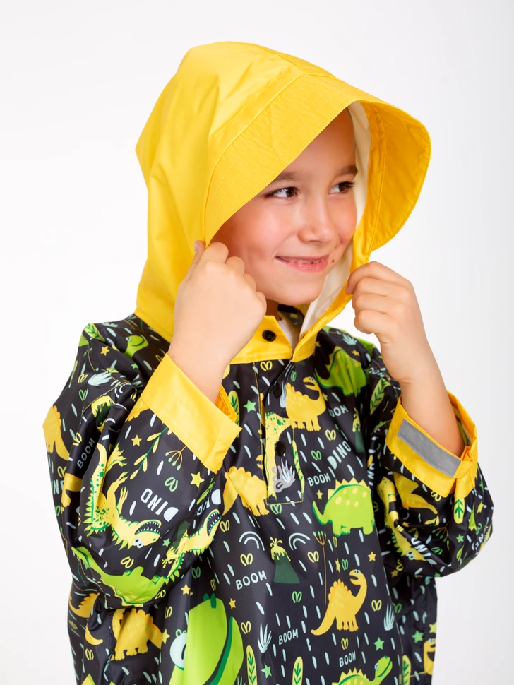 Lustiger Regenmantel Für Kinder Dino 7 Lustiger Regenmantel Für Kinder Dino – Bild 5