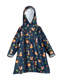 Lustiger Regenmantel Für Kinder Fuchs In Der Natur