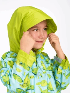 Lustiger Regenmantel Für Kinder Frosch Und Seerosen -Dedoles D K AC RCT C PS 1540 5