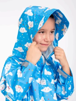 Lustiger Regenmantel Für Kinder Regenwolken -Dedoles D K AC RCT C PS 1541 5