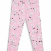 Lustige Leggings Aus Biobaumwolle Für Mädchen Rosa Dalmatiner -Dedoles D K AW LG C C 146 1