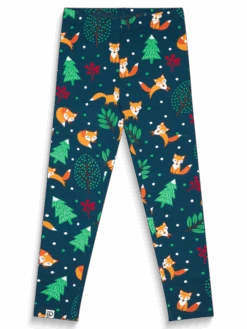 Lustige Leggings Aus Biobaumwolle Für Mädchen Rotfuchs
