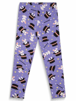 Lustige Leggings Aus Biobaumwolle Für Mädchen Zauberhase