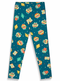Lustige Leggings Aus Biobaumwolle Für Mädchen Kluge Eule