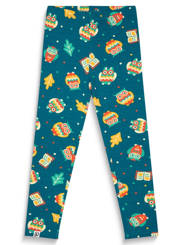 Lustige Leggings Aus Biobaumwolle Für Mädchen Kluge Eule 3 Lustige Leggings Aus Biobaumwolle Für Mädchen Kluge Eule