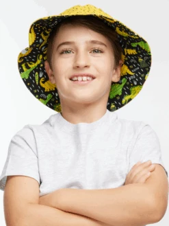 Lustiger Fischerhut Für Kinder Dino -Dedoles D K BW AC BH C 1538 5