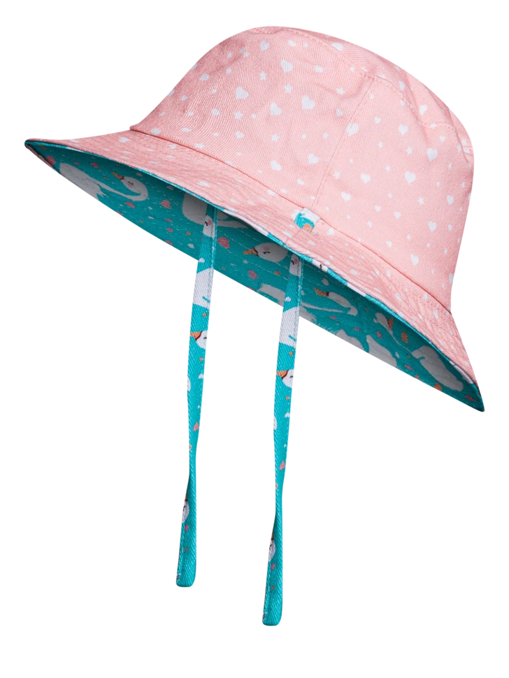 Lustiger Fischerhut Für Kinder Wunderschöner Schwan 4 Lustiger Fischerhut Für Kinder Wunderschöner Schwan – Bild 2