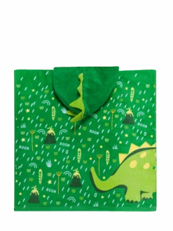 Lustiger Strandponcho Für Kinder Dino -Dedoles D K BW AC TP C 1538 ONE 2