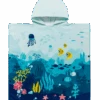 Lustiger Strandponcho Für Kinder Korallenwelt