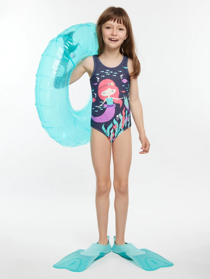Lustiger Badeanzug Für Mädchen Meerjungfrau 4 Lustiger Badeanzug Für Mädchen Meerjungfrau – Bild 2