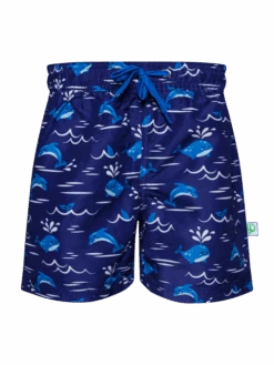 Lustige Badeshorts Für Jungen Glücklicher Wal
