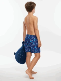 Lustige Badeshorts Für Jungen Glücklicher Wal -Dedoles D K BW SSH C RP 1601 4