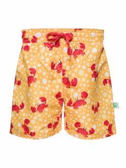 Lustige Badeshorts Für Jungen Fröhliche Krabbe