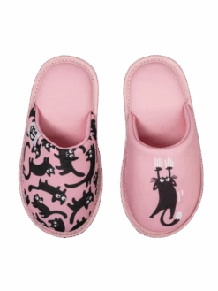 Lustige Hausschuhe Für Kinder Rosa Katzen