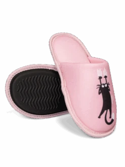 Lustige Hausschuhe Für Kinder Rosa Katzen -Dedoles D K F KS C T 079 3