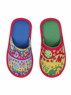 Lustige Hausschuhe Für Kinder Erste Buchstaben