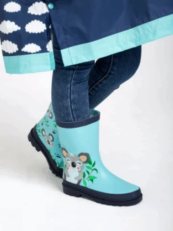 Lustige Regenstiefel Für Kinder Fröhlicher Koala -Dedoles D K F RB C RUB 1448 4