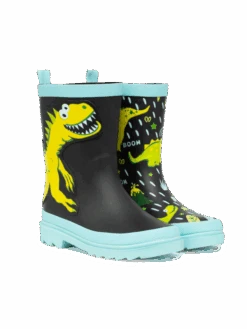 Lustige Regenstiefel Für Kinder Dino