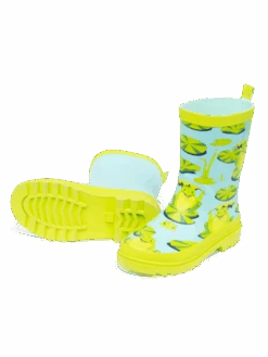 Lustige Regenstiefel Für Kinder Frosch Und Seerosen -Dedoles D K F RB C RUB 1540 3