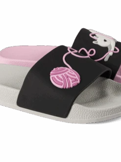 Lustige Pantoletten Für Kinder Katze Und Ball -Dedoles D K F SD C PVC 1807 3