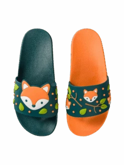 Lustige Pantoletten Für Kinder Kleiner Fuchs