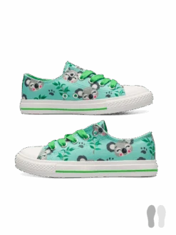 Lustige Canvas-Schuhe Für Kinder Fröhlicher Koala -Dedoles D K F SH CS C 1448 2