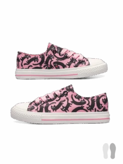 Lustige Canvas-Schuhe Für Kinder Rosa Katzen -Dedoles D K F SH CS C 79 3