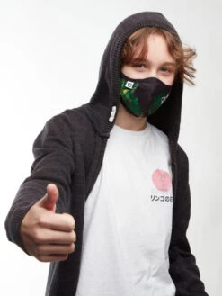 Lustige Antibakterielle Gesichtsmaske Lemur - Größe „Mittelgroß“ -Dedoles D K GFT AC AFM C 009 ONE 3