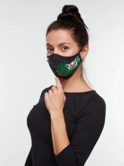 Lustige Antibakterielle Gesichtsmaske Lemur - Größe „Mittelgroß“ -Dedoles D K GFT AC AFM C 009 ONE 4