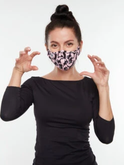 Lustige Antibakterielle Gesichtsmaske Rosa Katzen - Größe „Mittelgroß“ 12 Lustige Antibakterielle Gesichtsmaske Rosa Katzen - Größe „Mittelgroß“ -Dedoles D K GFT AC AFM C 079 ONE 2