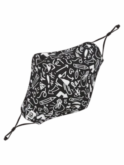 Lustige Antibakterielle Gesichtsmaske Kritzeleien - Größe „Mittelgroß“ -Dedoles D K GFT AC AFM C 147 ONE 2