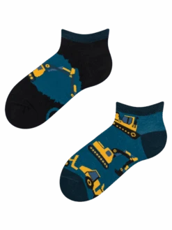 Lustige Knöchelsocken Für Kinder Bagger