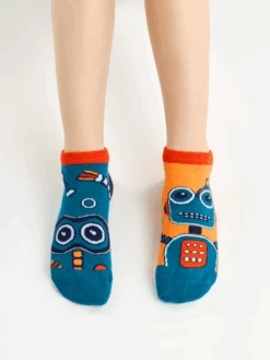 Lustige Knöchelsocken Für Kinder Roboter -Dedoles D K SC LS C C 1136 2