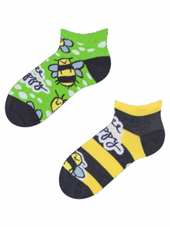 Lustige Knöchelsocken Für Kinder Bienen