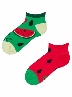 Lustige Knöchelsocken Für Kinder Wassermelonensaison