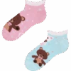 Lustige Knöchelsocken Für Kinder Teddybär