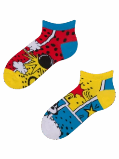 Lustige Knöchelsocken Für Kinder Bunte Comics