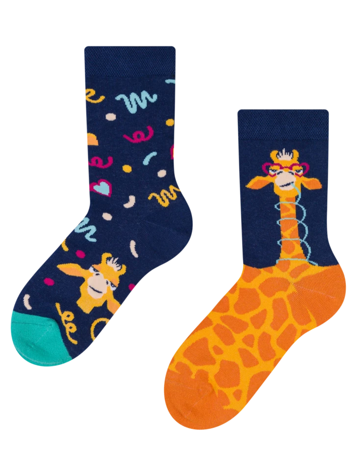 Lustige Kindersocken Lustige Giraffe 3 Lustige Kindersocken Lustige Giraffe