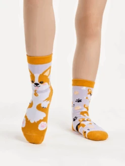 Lustige Kindersocken Corgi-Hund -Dedoles D K SC RS C C 241 2