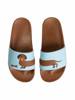 Lustige Pantoletten Für Kinder Langer Dackel